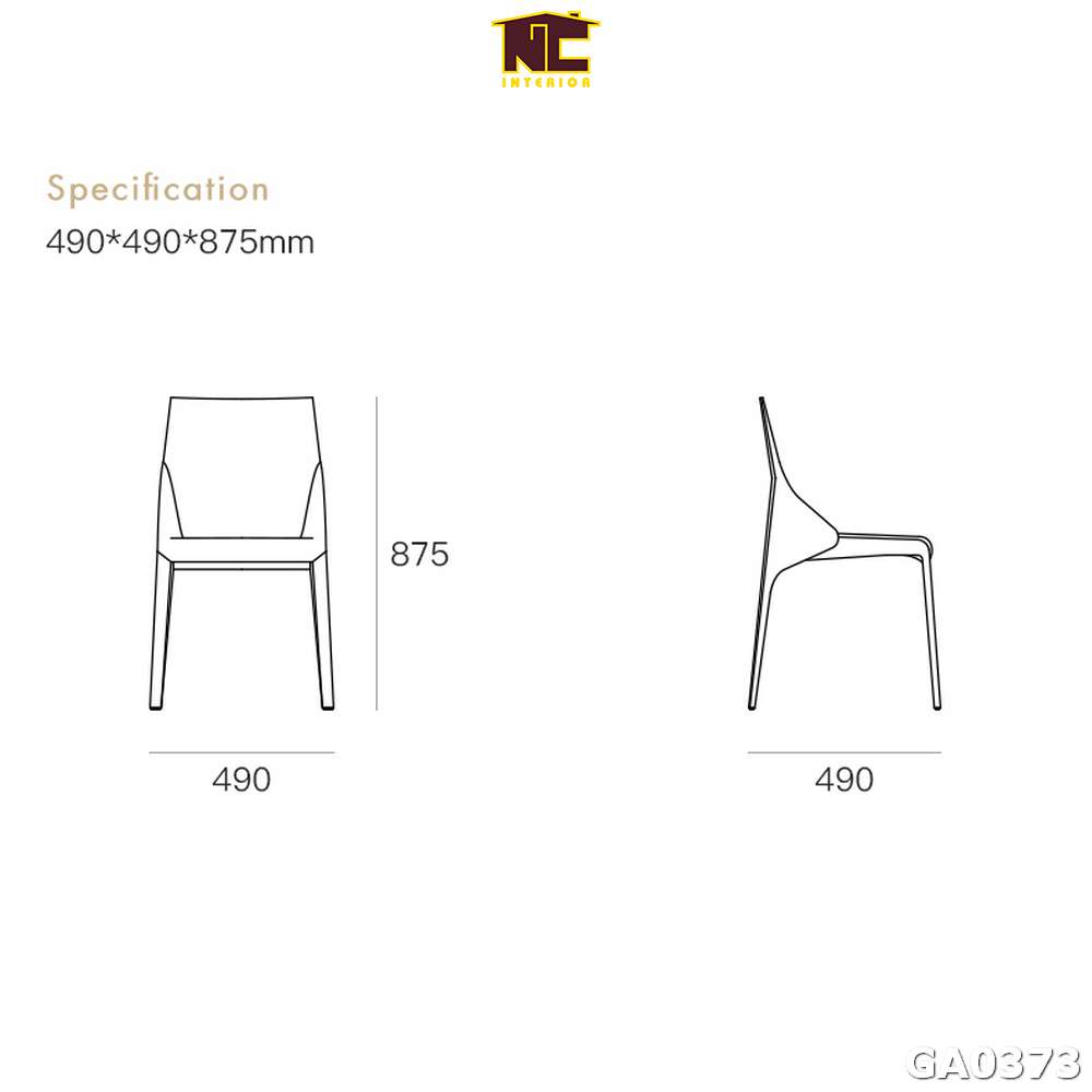 Kích thước của ghế