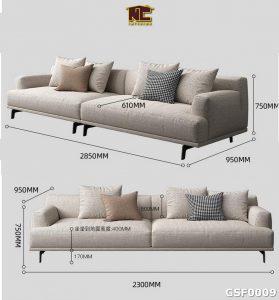 Kích thước của sofa
