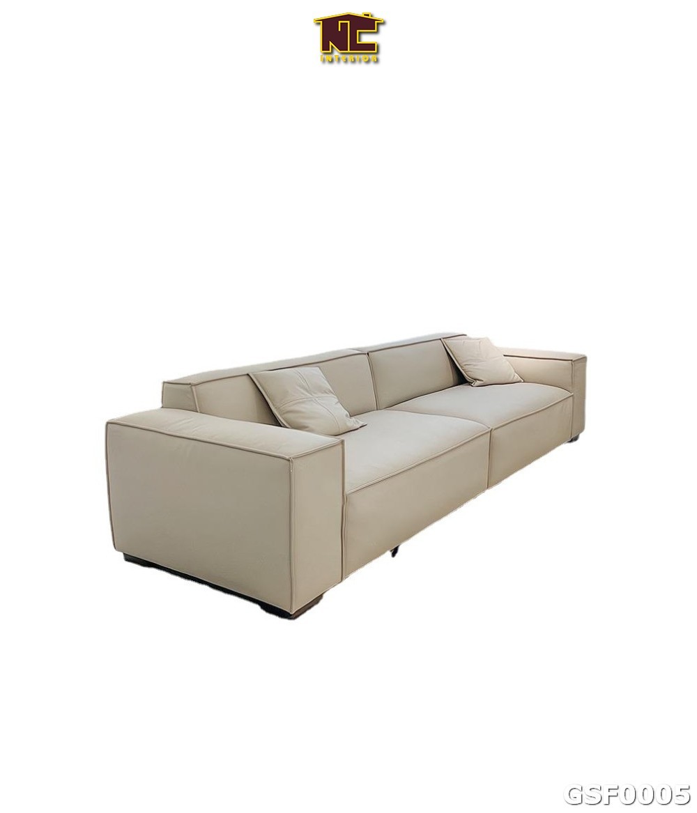 Sofa vang boc da phong cach hien dai GSF0005 14