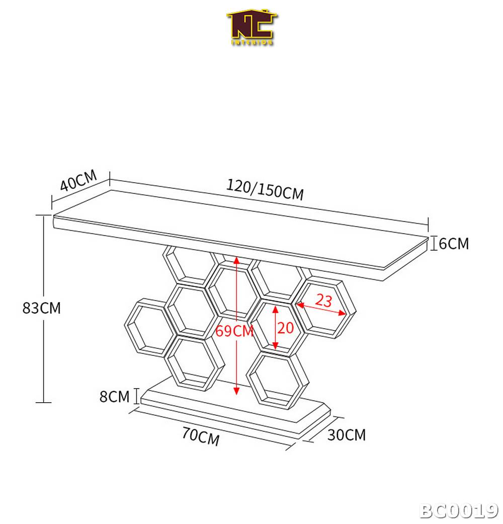 Ban console hien dai BC0019 04