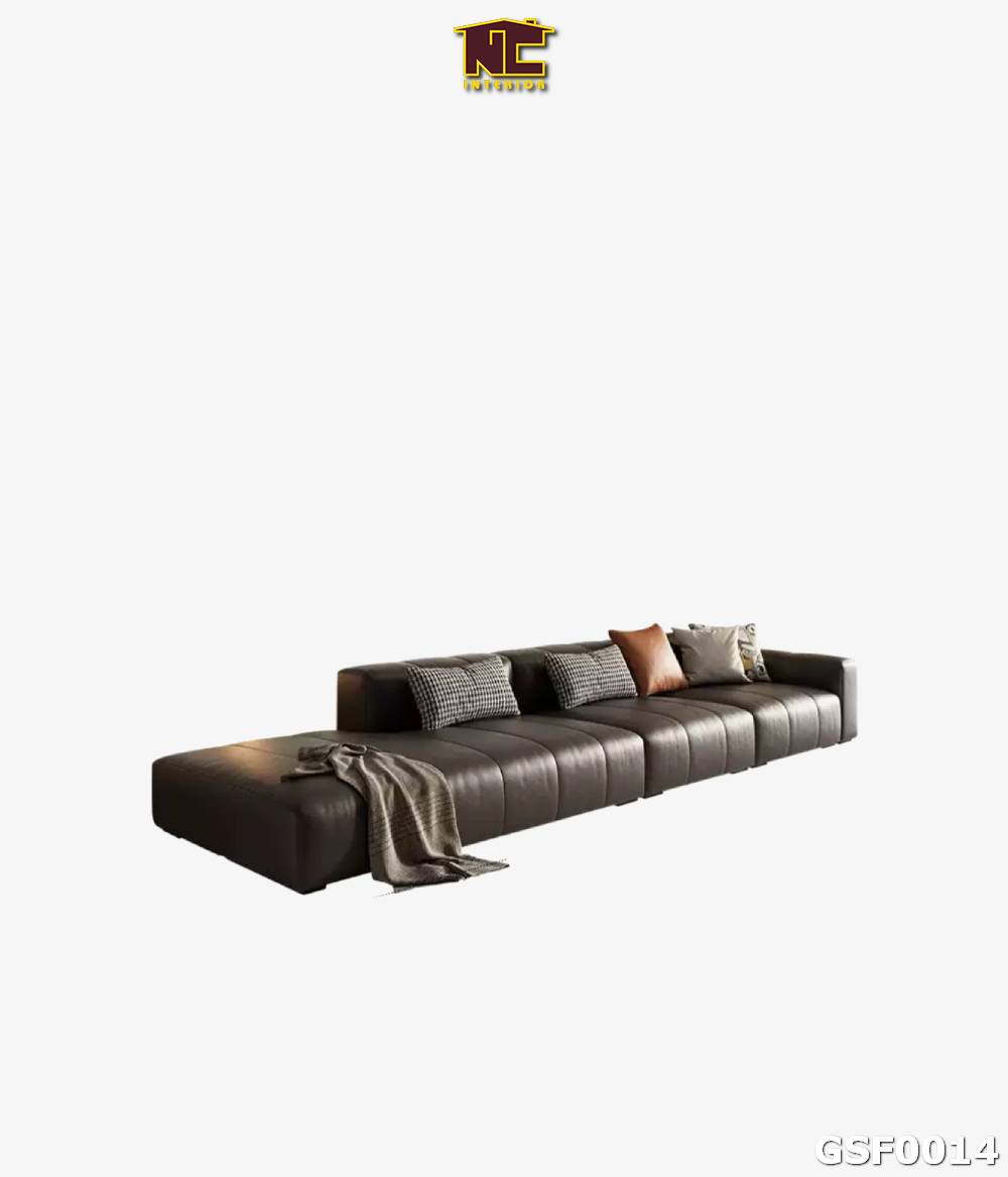 Ghe sofa da phong cach hien dai GSF0014 01