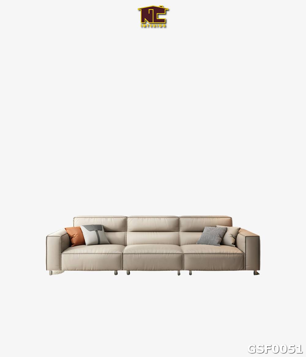 Ghe sofa da phong cach hien dai GSF0051 01
