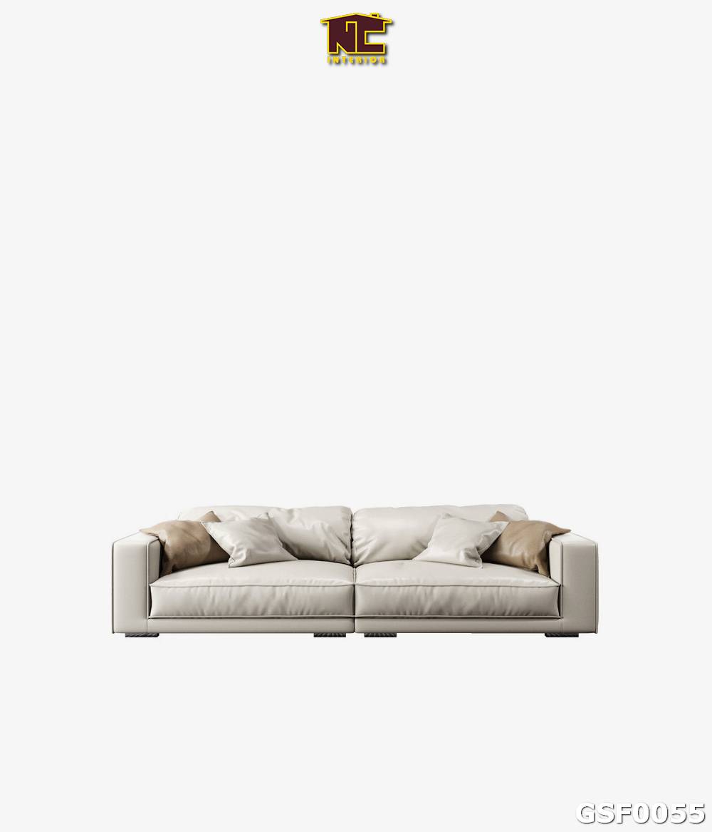 Ghe sofa da phong cach hien dai GSF0055 01
