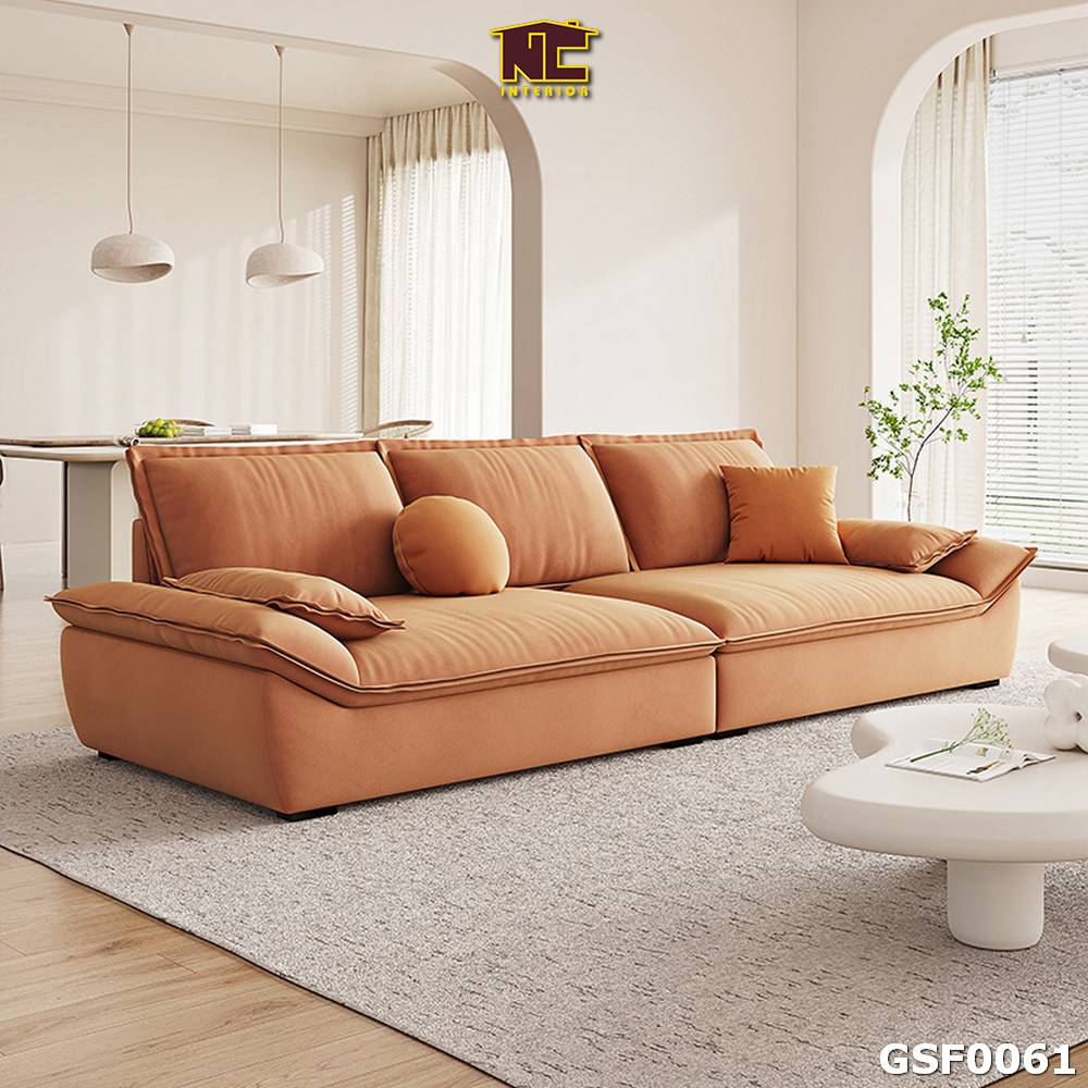 Ghe sofa ni phong cach hien dai GSF0061 03