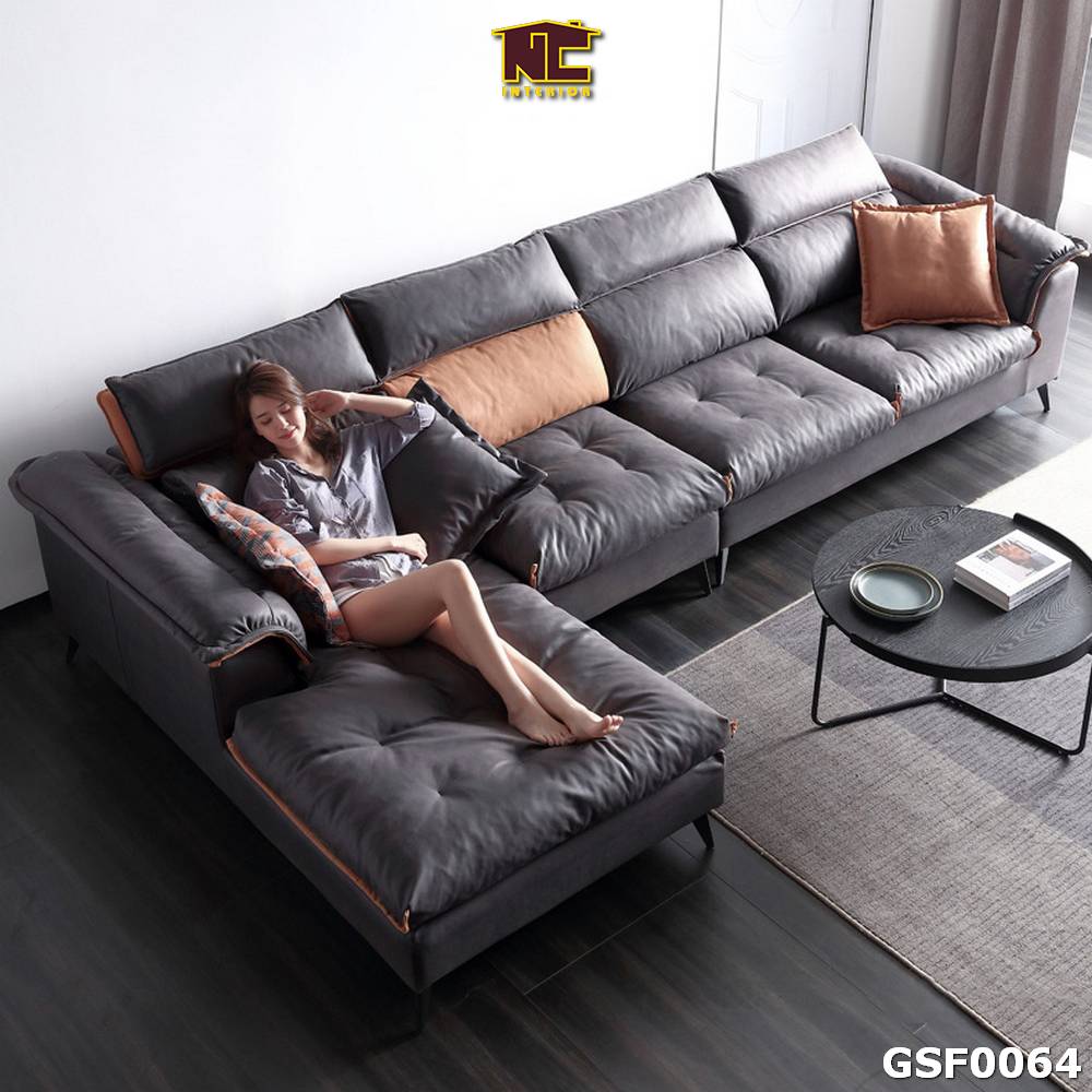 Ghe sofa ni phong cach hien dai GSF0064 04