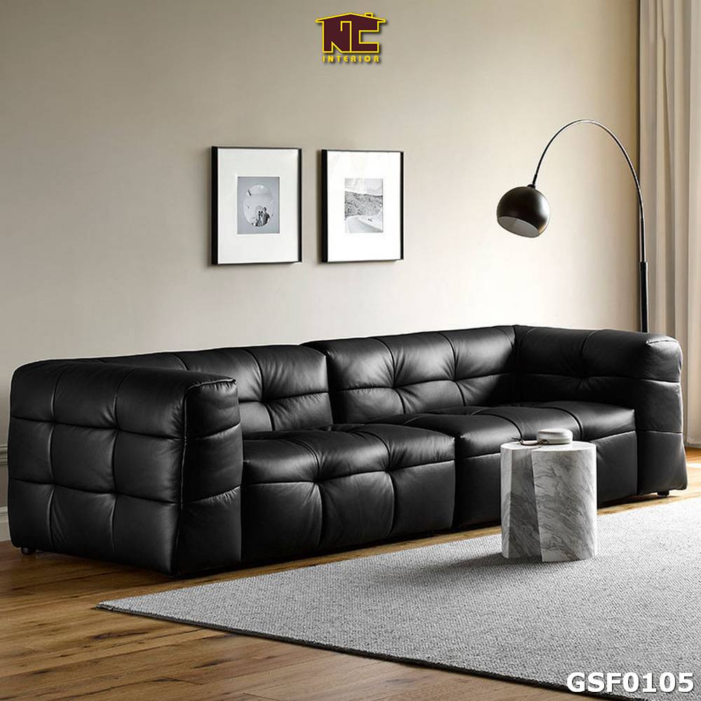 Ghe sofa da phong cach hien dai GSF0105 01