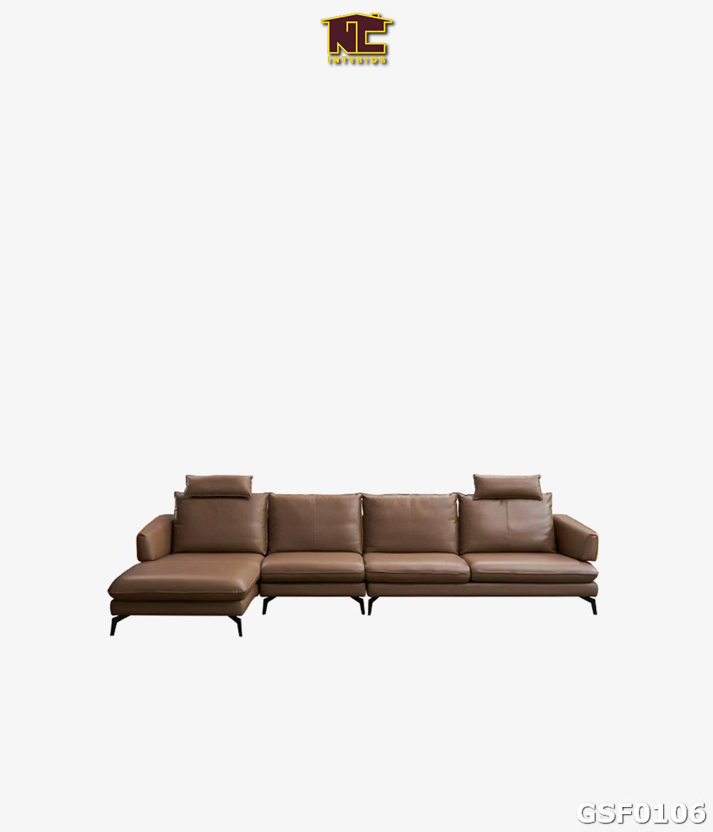 Ghe sofa da phong cach hien dai GSF0106 01