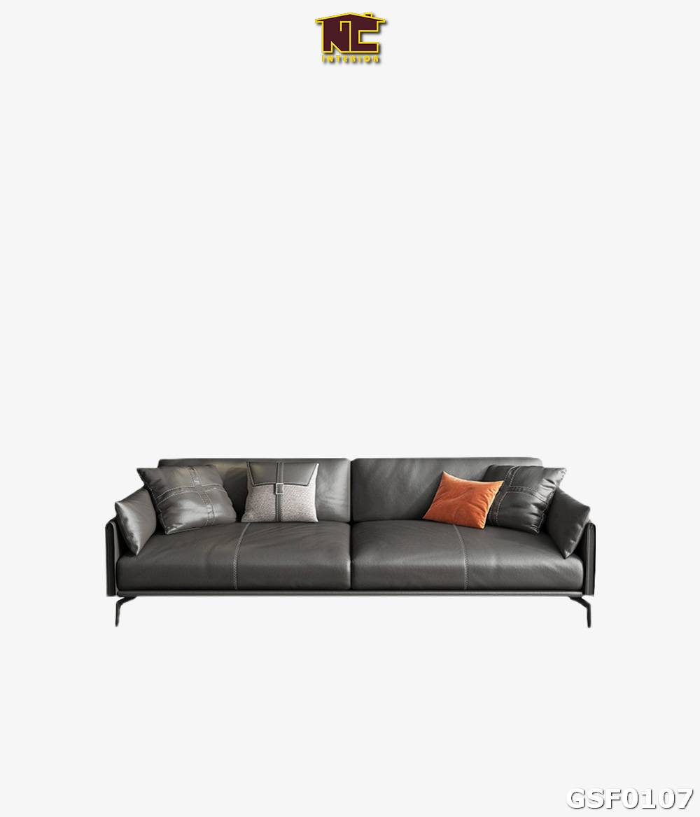 Ghe sofa da phong cach hien dai GSF0107 03