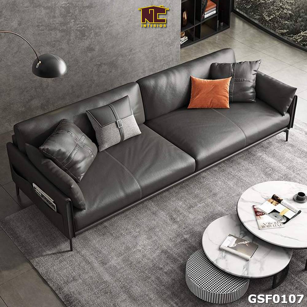 Ghe sofa da phong cach hien dai GSF0107 05