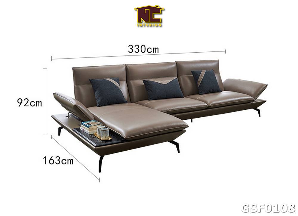 Ghe sofa da phong cach hien dai GSF0108 04