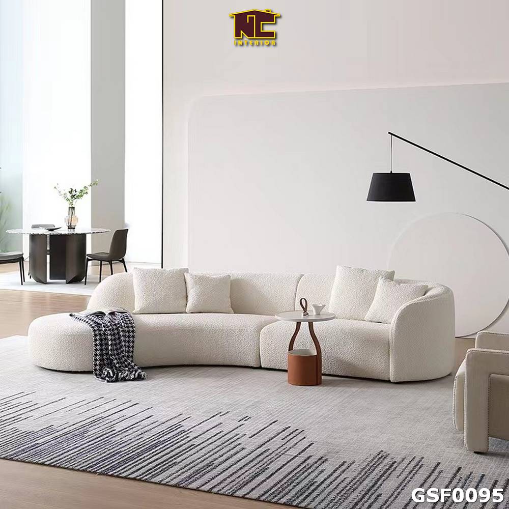 Ghe sofa ni phong cach hien dai GSF0095 01