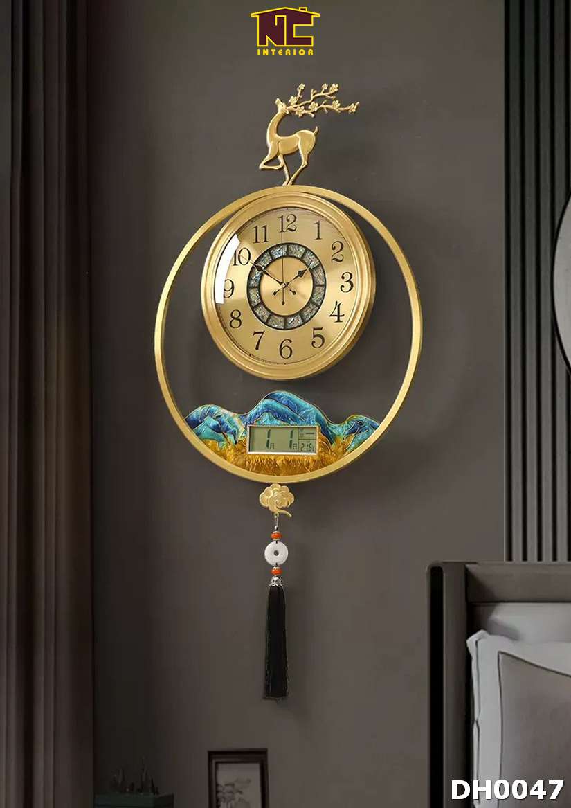 Đồng hồ treo tường decor trang trí nội thất DH0047