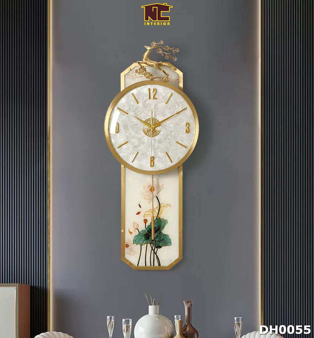 Đồng hồ treo tường decor trang trí nội thất DH0055