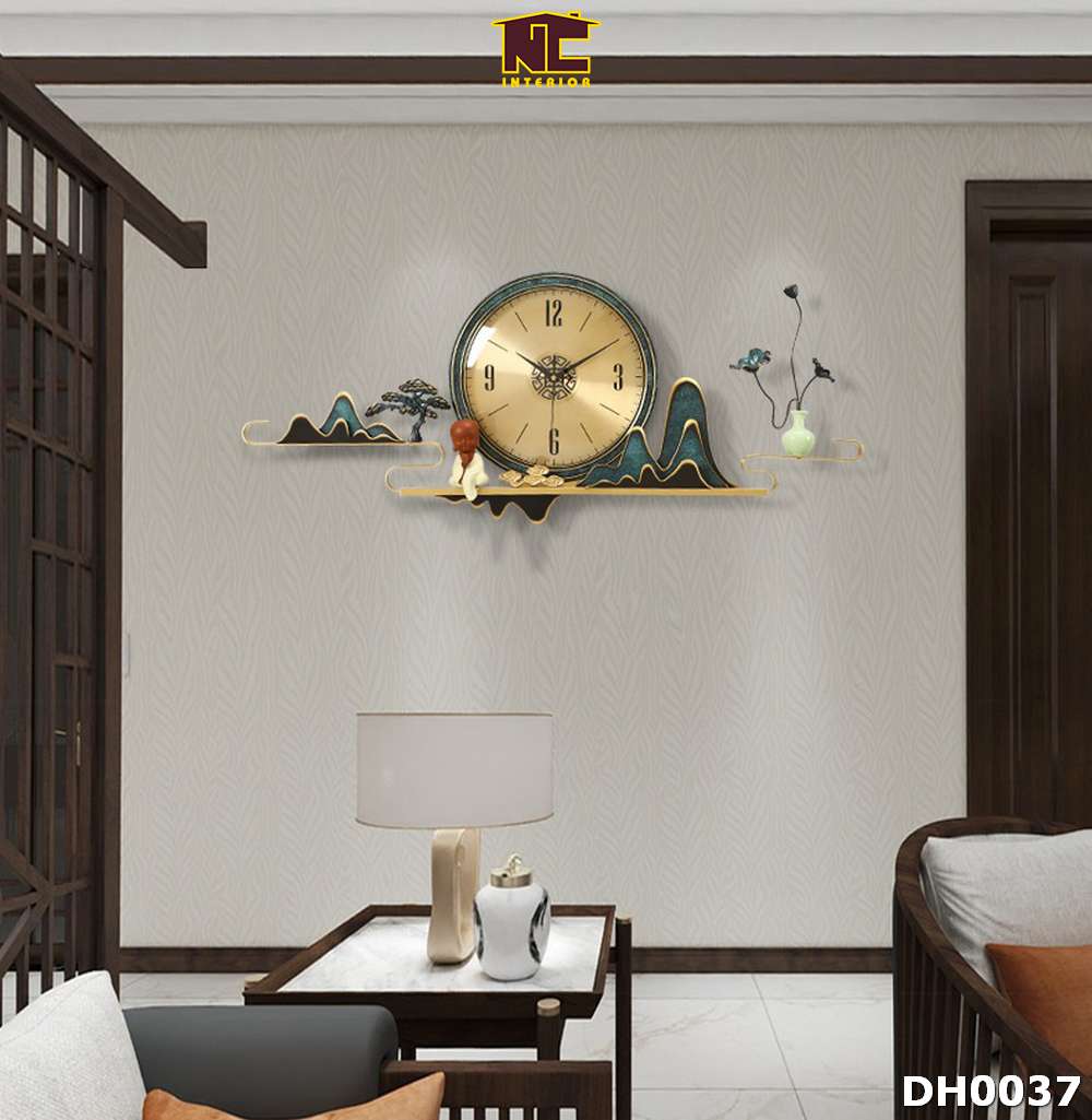 Đồng hồ treo tường trang trí nội thất DH0037