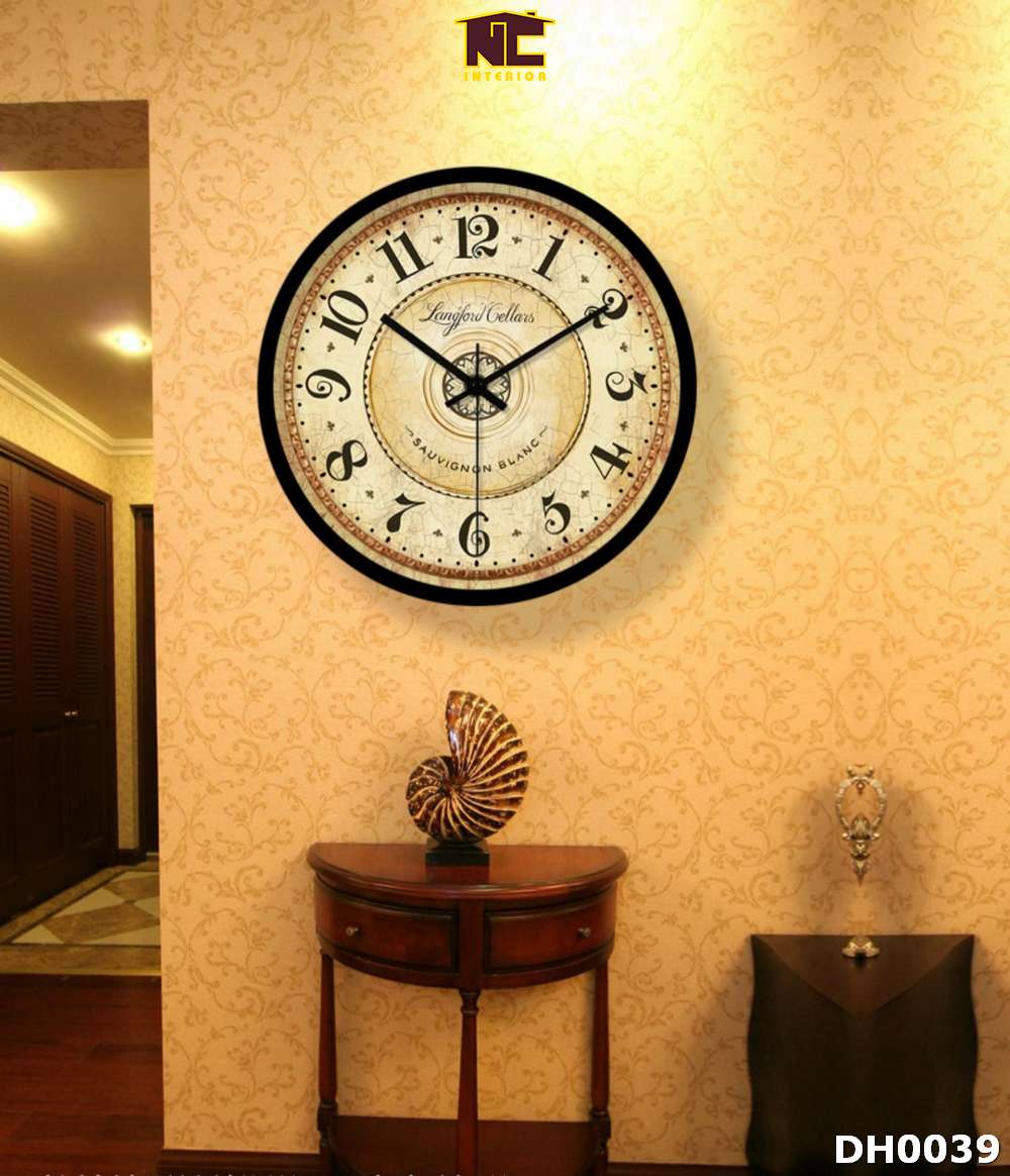 Đồng hồ treo tường trang trí nội thất DH0039