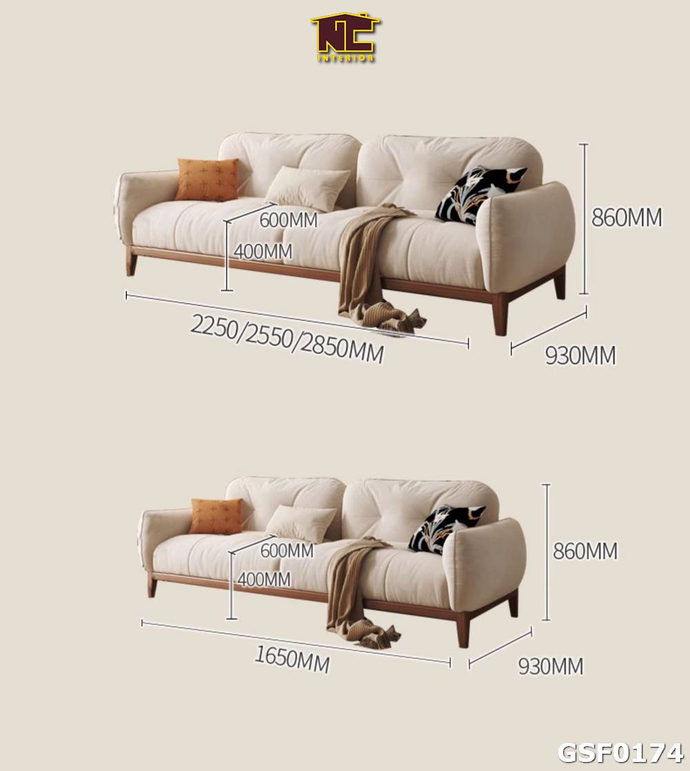 Ghe sofa ni phong cach hien dai GSF0174 04