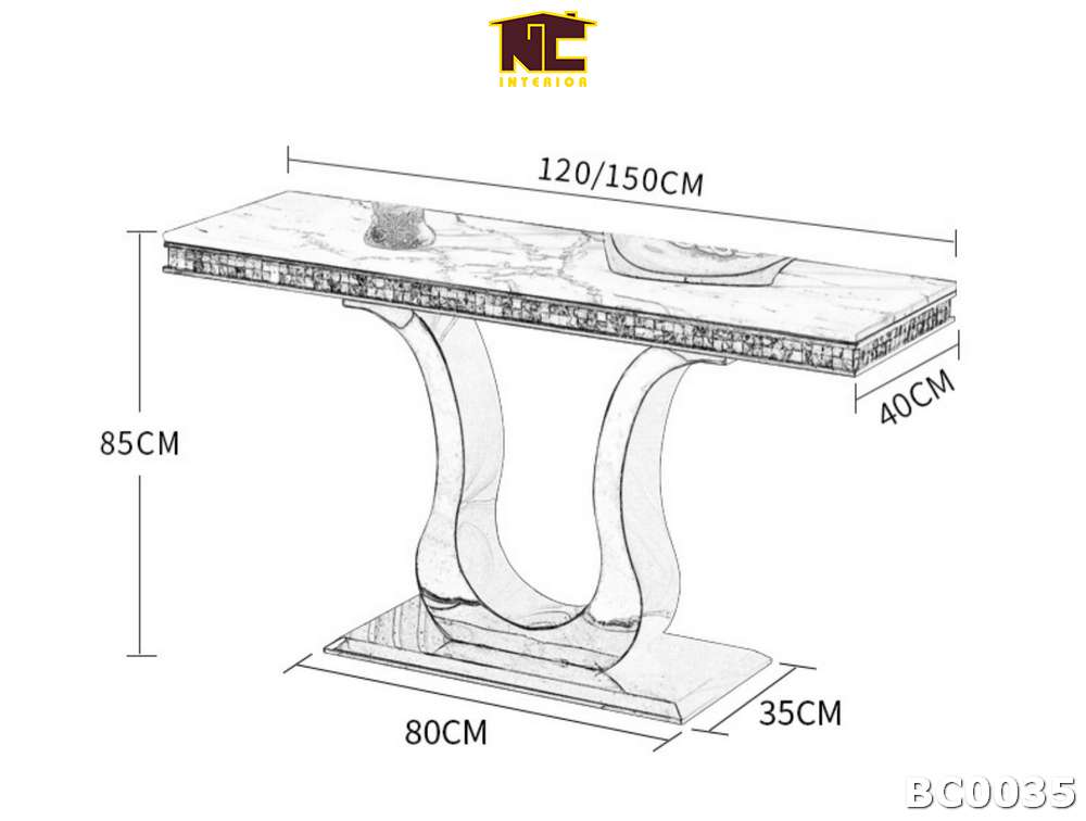 Ban console hien dai BC0035 02