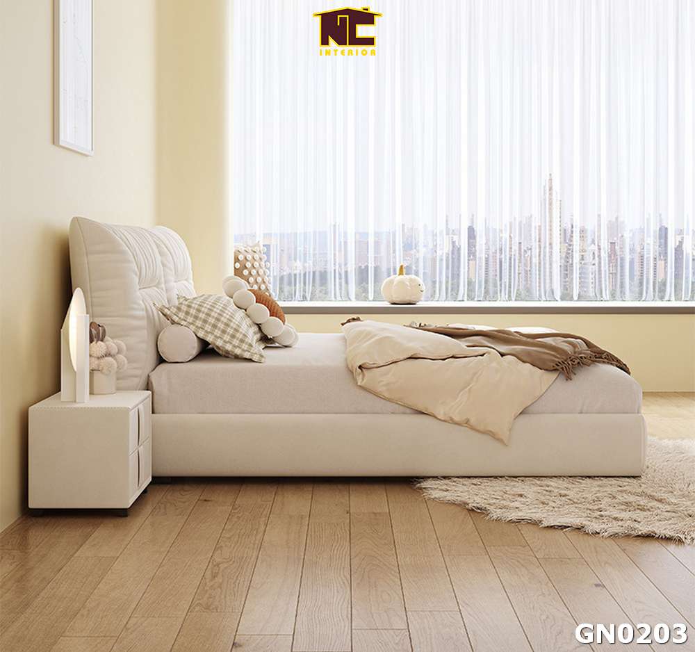 Giường ngủ phong cách hiện đại GN0203