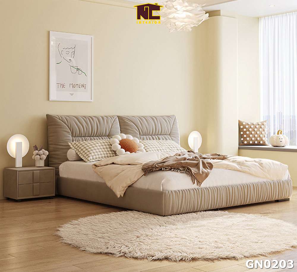 Giường ngủ phong cách hiện đại GN0203