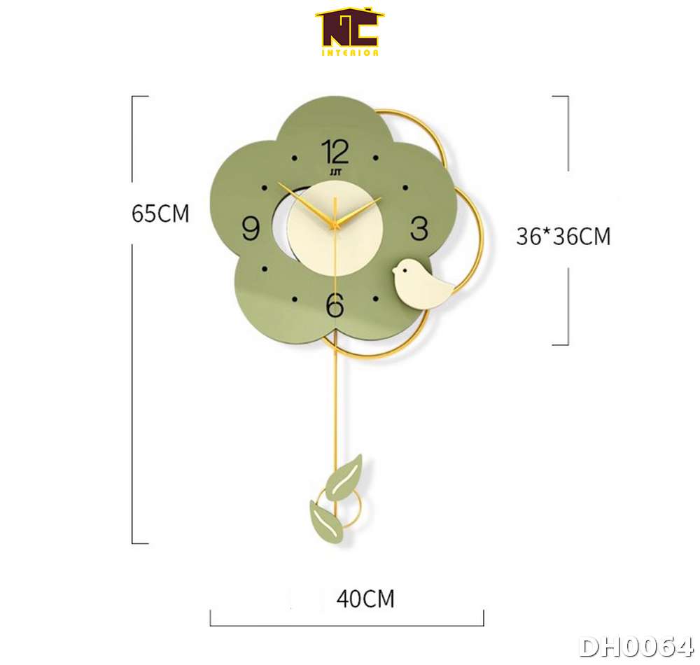 dong ho treo tuong nghe thuat dh0064 04