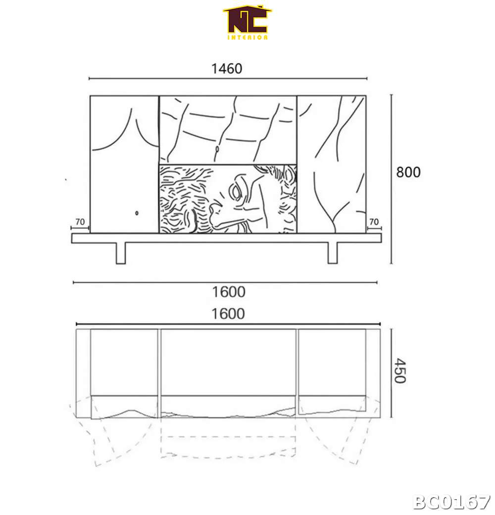 ban console phong cach hien dai bc0167 02