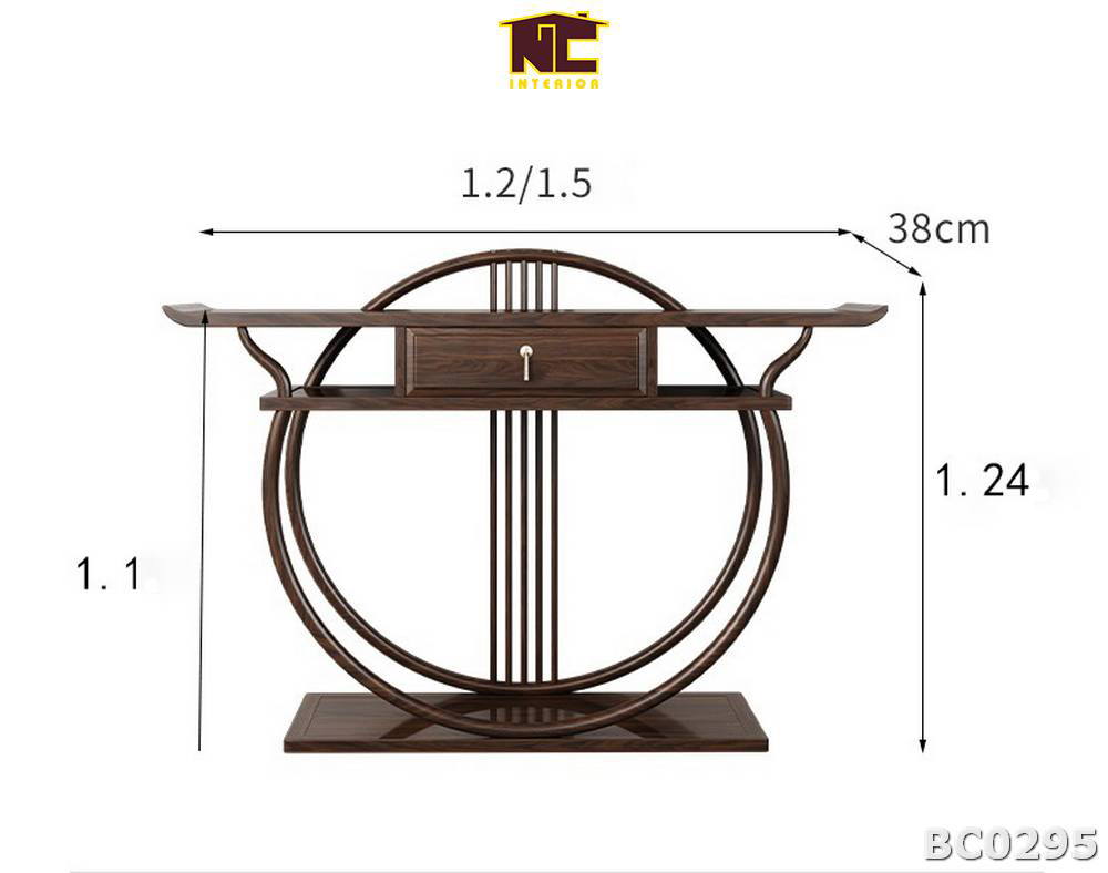 Ban console phong cach trung quoci 05 4