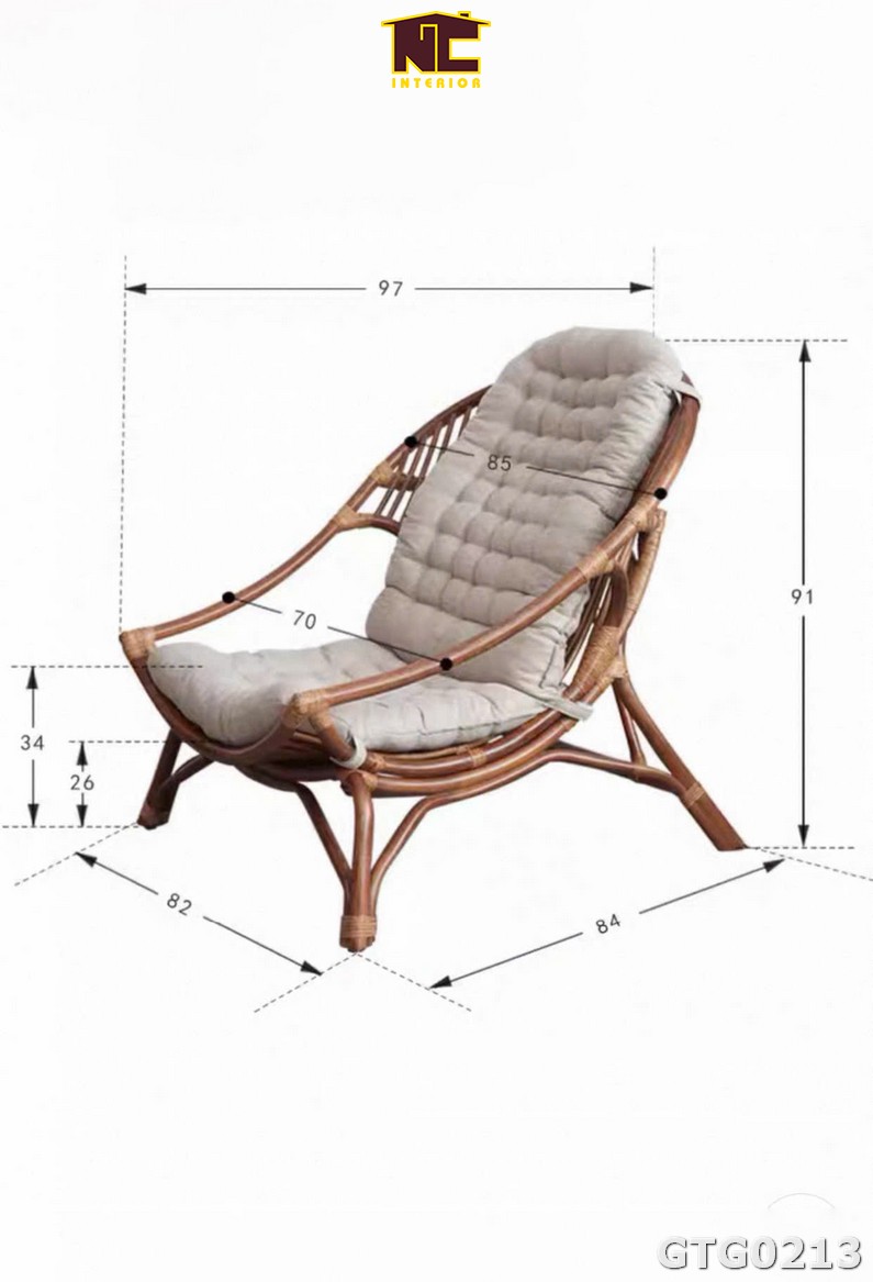 Kích thước của ghế