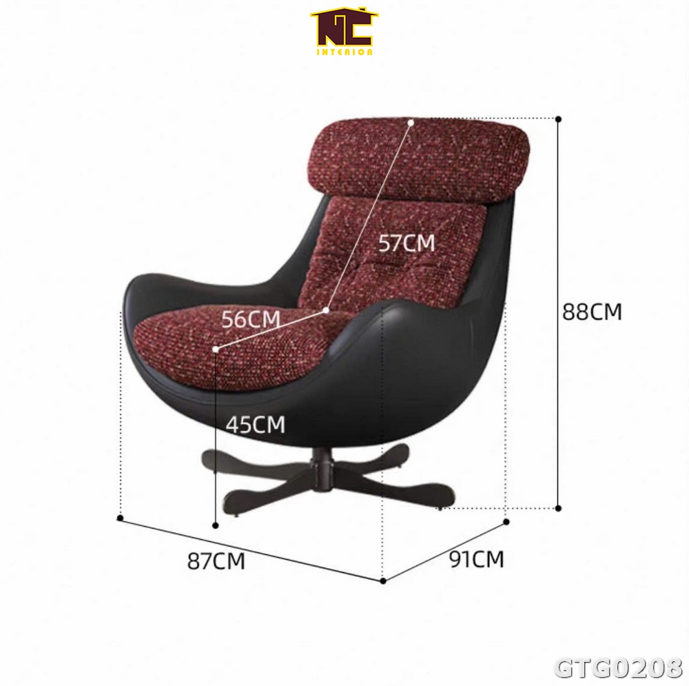 Kích thước của ghế