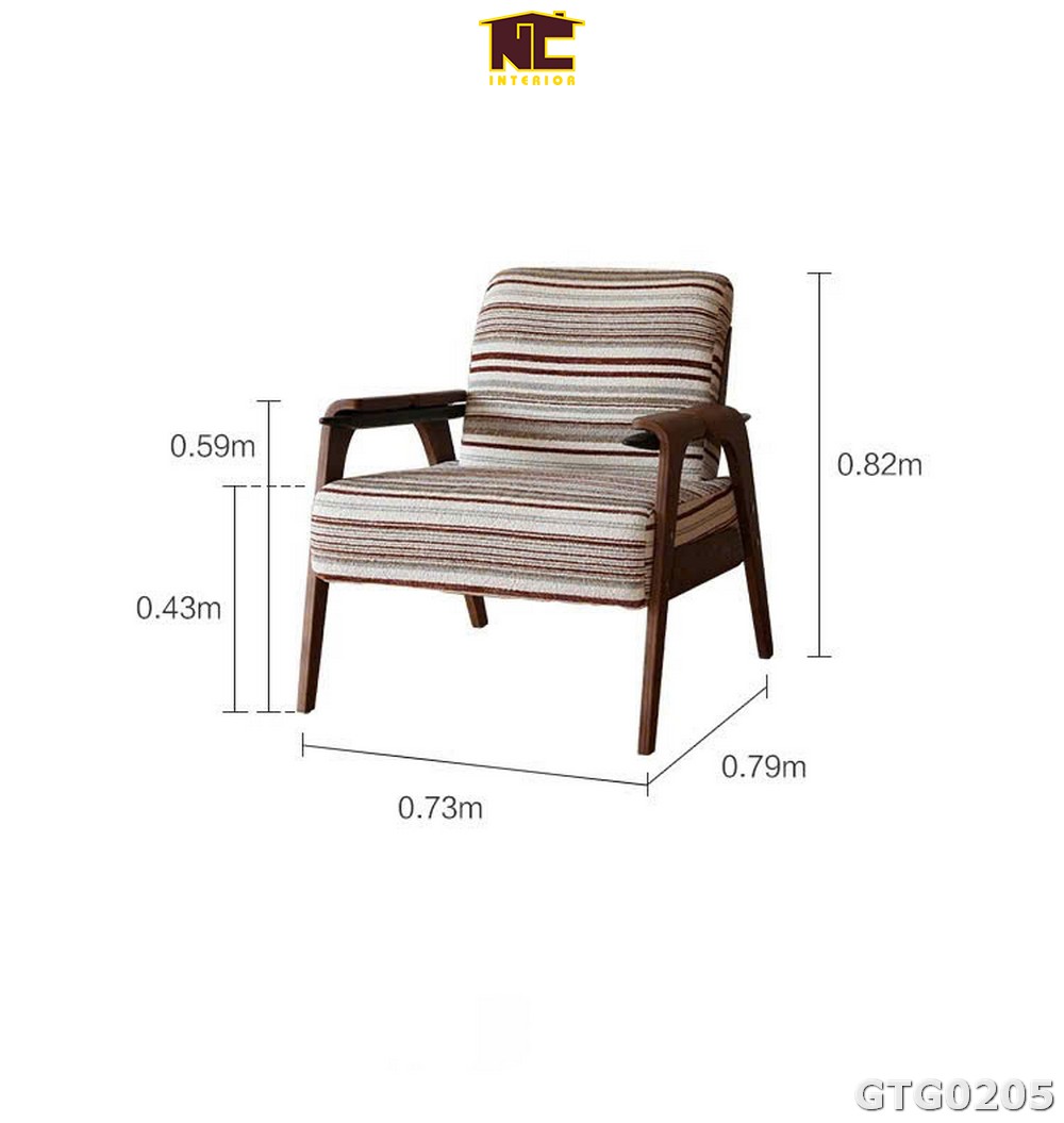 Kích thước của ghế