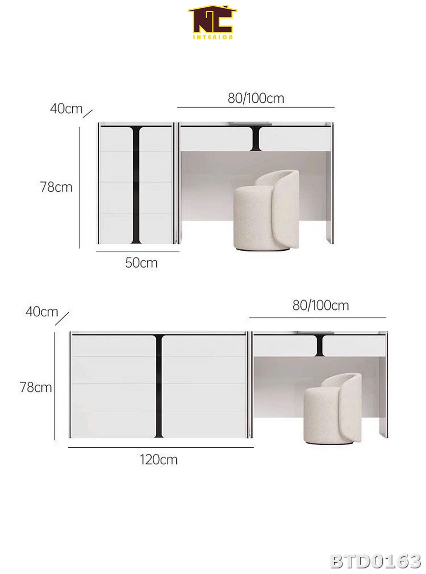 Kích thước của bàn