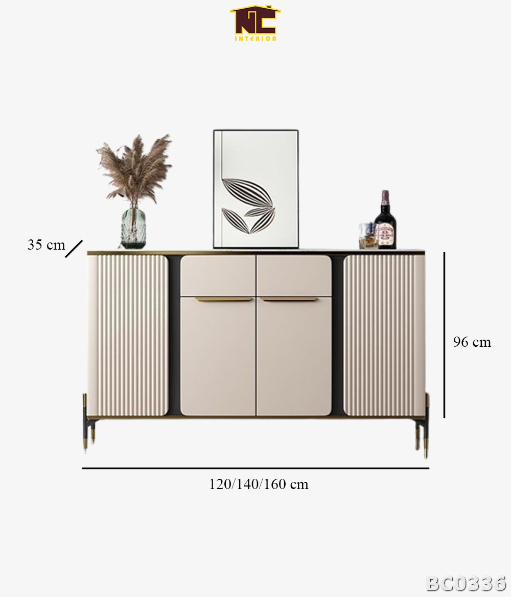 Kích thước của tủ
