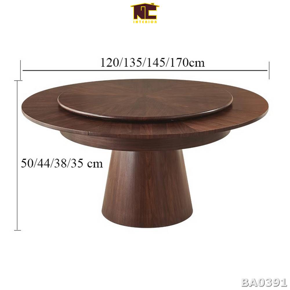 kích thước của bàn