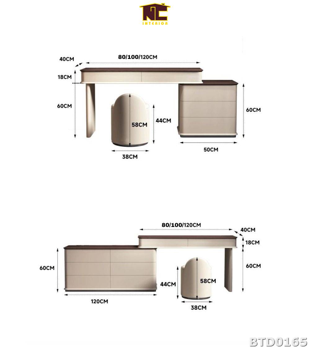Kích thước của bàn