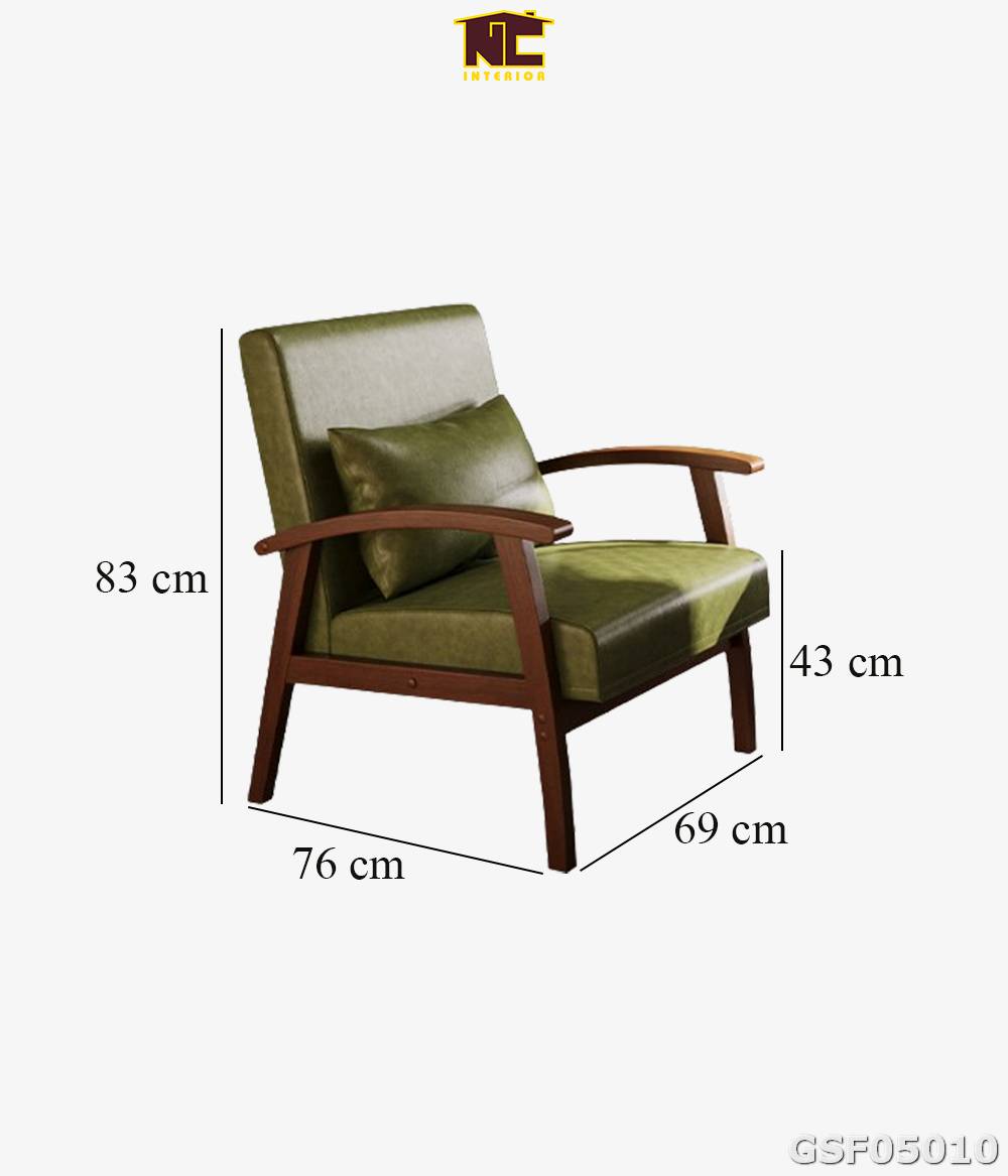 Kích thước của ghế